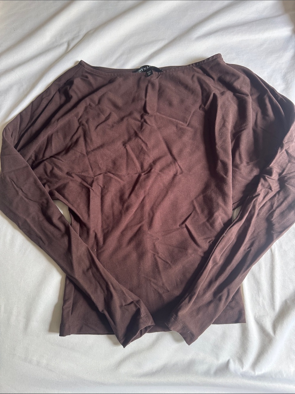 Dynamite Dolman Top in Deep Chocolate Brown